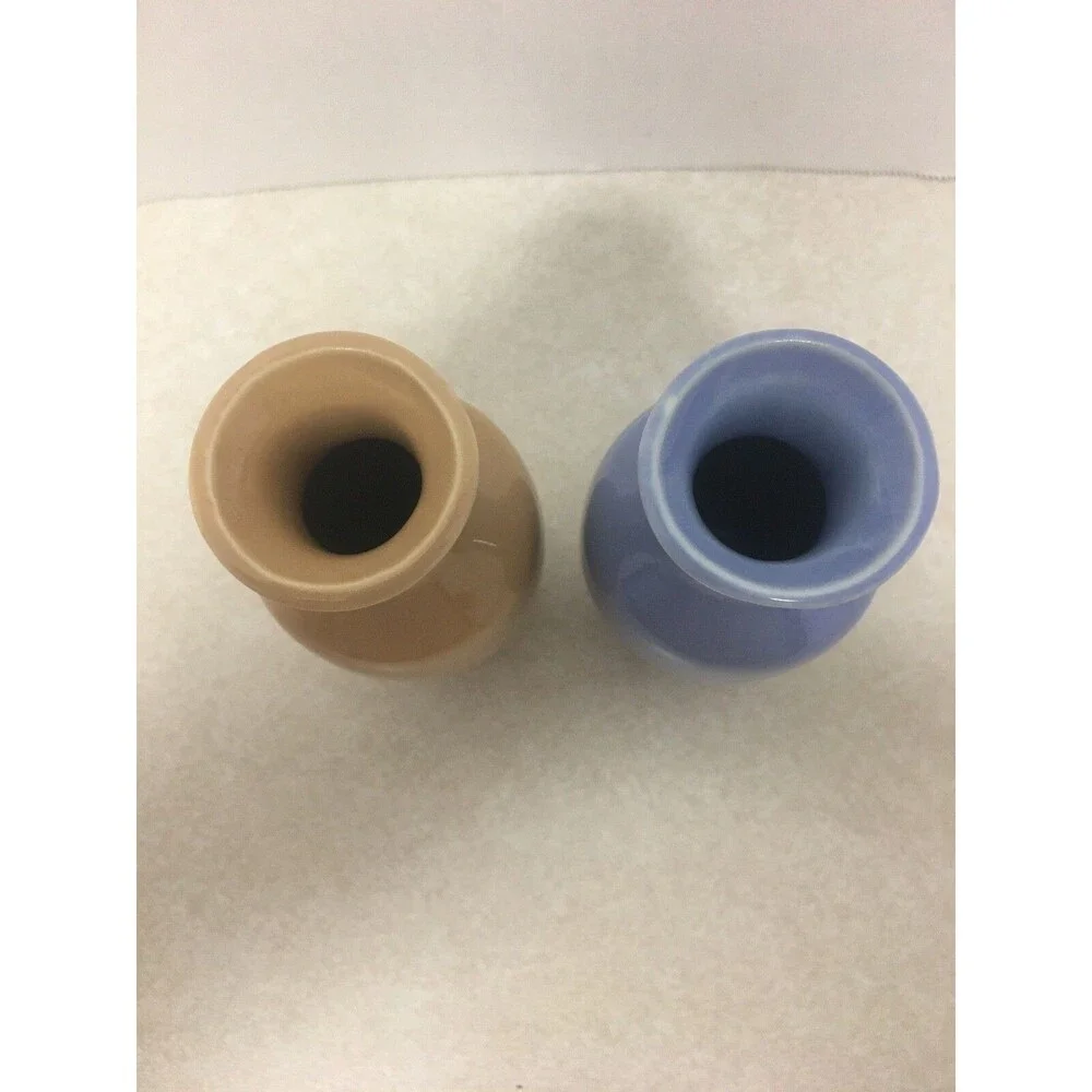 Vintage 2 Mini Decorative Vases Made In Japan 4 Inches